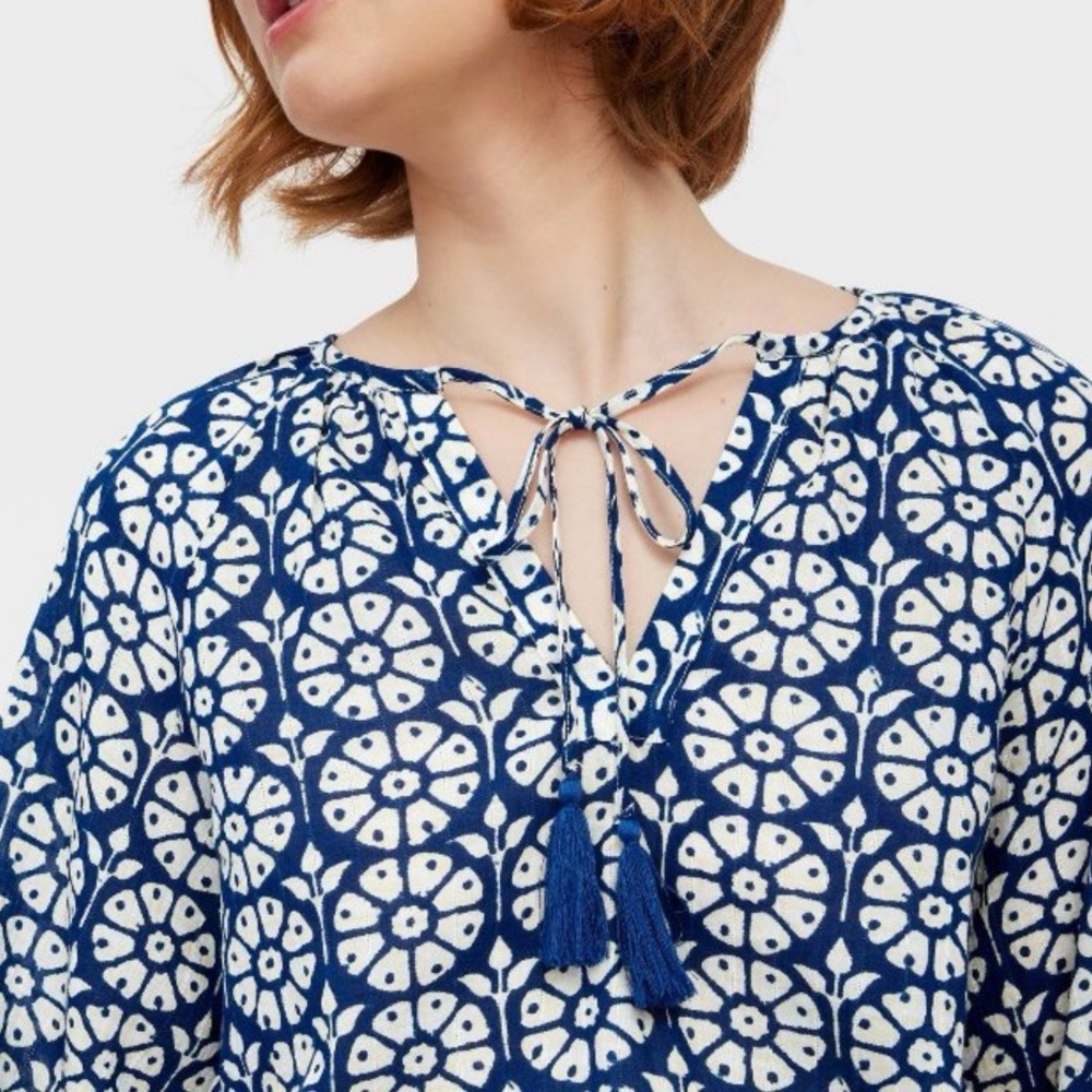 NWT Roller Rabbit x Target Daisy Boho Top - Picture 3 of 4